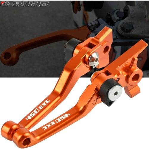 For 450EXC/450EXC-F/450EXC-R 450 EXC EXC-F EXC-R F R 2004-2018 CNC Motorcycle Dirt Bike Motocross Pivot Brake Clutch Levers
