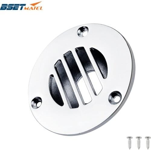 Marine Grade Stainless Steel 316 Cut Out Boat Floor Deck Drain for boat yacht deck drainage Hardware Replacement Accessories