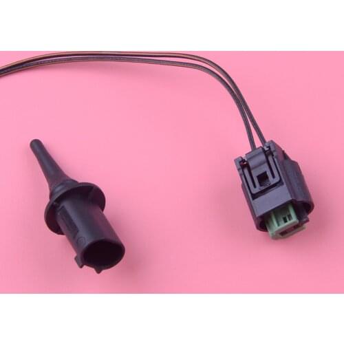 DWCX Outer Ambient Air Temperature Sensor & Plug Fit For Mercedes Benz C E S Smart Sprinter 0075421318