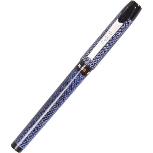 1-Piece Snake Surface Gel Pens Large Capacity Black Ink 0.5mm 0.7mm 1.0mm Plastic Signature Gel Pen School Office Supplies