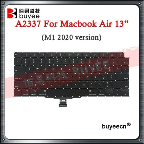 Laptop Keyboard A2337 US USA English For Macbook Air Retina 13" M1 EMC3598 2020 Year Keyboard Replacement Backlight