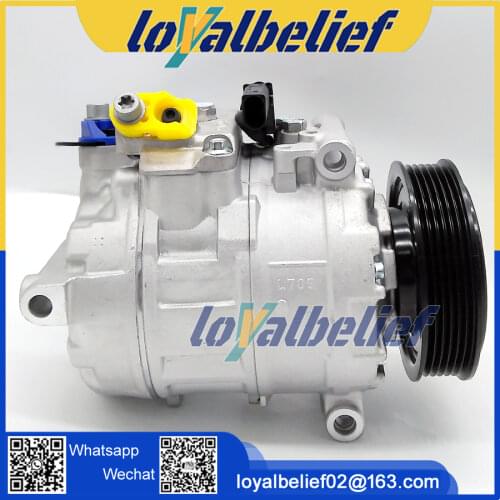 7SEU17C AC Compressor For Car VW Volkswagen AMAROK MULTIVAN RANSPORTER CARAVELLE Bus 2.0 TDI 7E0820803 7E0820803F 447150-1520