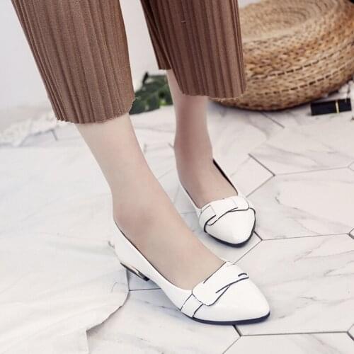 Fashion Women Flat Shoes Loafers Pointed Toe Light Mouth Pointed Comfortable Flat Bottom Casual Slip-On Ropa Casual Mujer W33-47