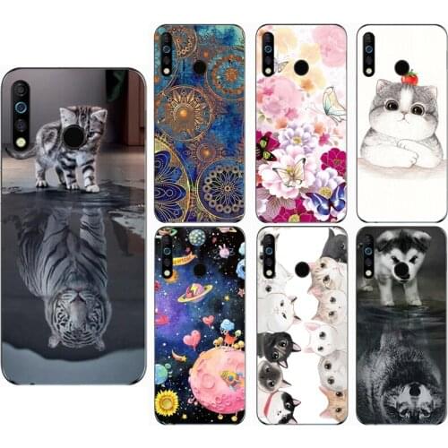 Animal Colorful Case for Tecno Camon 12 Silicone Soft Covers for Tecno Camon 12 Air Case Protector Baicvery Back Covers