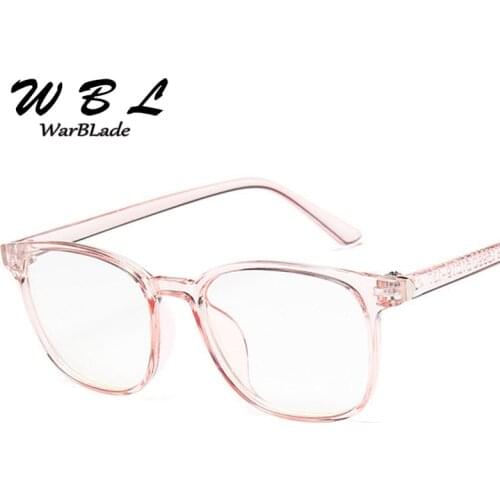 WarBLade Ultralight Men Women Plastic Retro Glasses Frame Vintage Eyewear Frame Clear Lens Spectacle Frame for Near Sight 2019