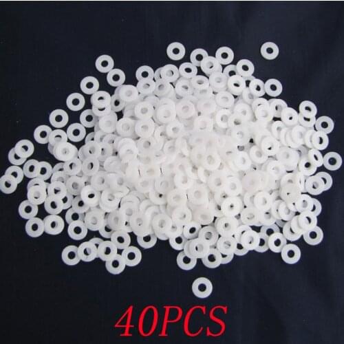 40pcs 3.17mm 4mm 4.76mm 5mm 6.35mm Shaft Spacer Gasket Sleeve Drive Dog Seal Ring Strut Washer for RC Boat Parts