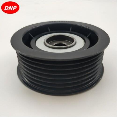 DNP Tensioner pulley fit for Mitsubishi Montero 2001-2006 Serpentine Belt Idler Grooved Pulley MD368210
