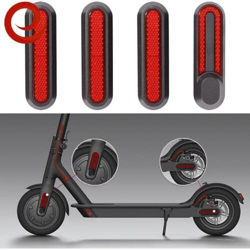 Reflective Protect Shell for Xiaomi Mi Scooter M365/M365 PRO/PRO 2/1S /Essential Scooter Rear Back Safety Whell Hub Cover Parts