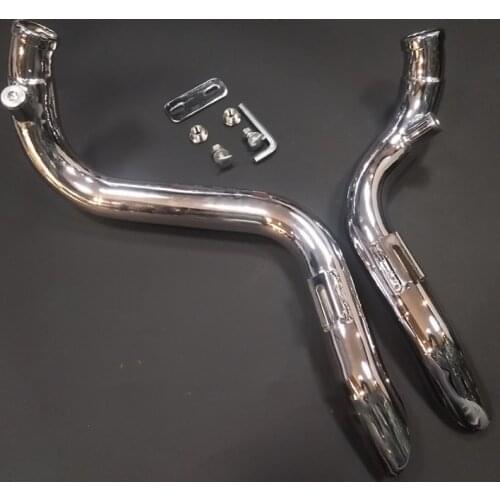 Motorcycle Exhaust Pipe for Harley Sportster XL 883 1200 X48 Dyna Softail Road King