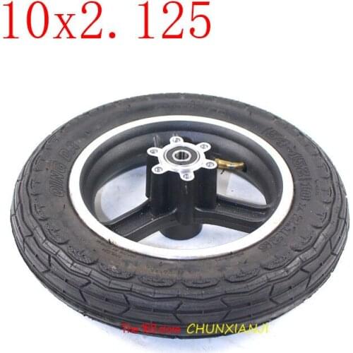 High performance 10 inch electric scooter Pneumatic tire wheel 10x2.125 electric tire 10*2.125 wheel tyre