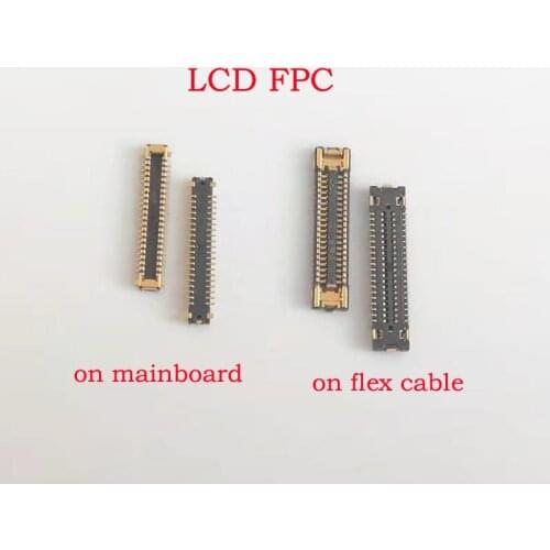2pcs For Samsung Galaxy A31 LCD Display FPC Connector USB Charger Charging Contact on Board Flex