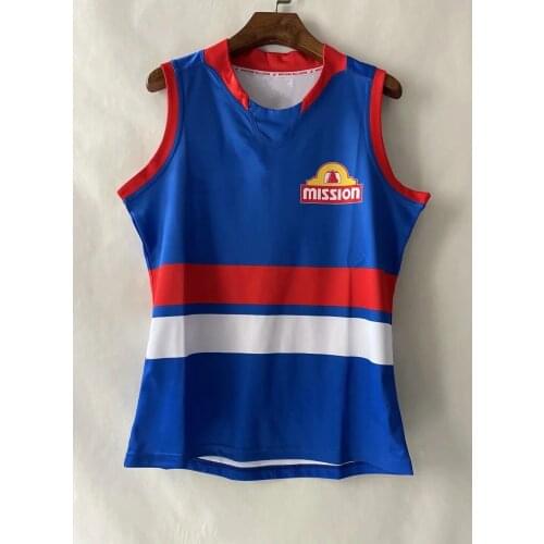 2021 WESTERN BULLDOGS HOME GUERNSEY RUGBY JERSEY 2022 Western Bulldog Rugby Guernsey size S-XL-3XL