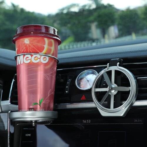 Car Drinks Holders Folding Cup Holder Stand For Skoda Superb Octavia A5 2 Fabia Rapid Yeti Citroen C4 C5 C3 Grand Picasso