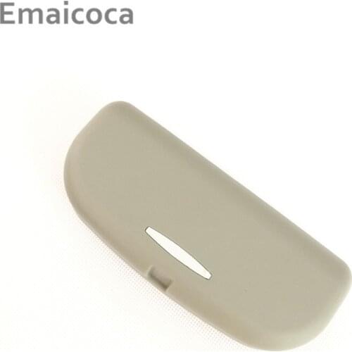 Emaicoca Car Sun Visor Glasses Case For Toyota Highlander Camry Corolla RAV4 Yaris Land Cruiser PRADO Vios Vitz Reiz Succeed