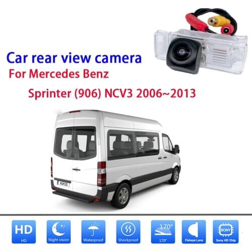 For Mercedes Benz Sprinter (906) NCV3 2006~2013 Car night reversing camera CCD high-definition waterproof camera