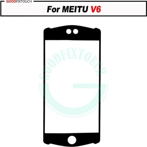 For Meitu V6 Front Glass Touch Screen Top Lens LCD Outer Panel Repair For Meitu V6 Glass lens