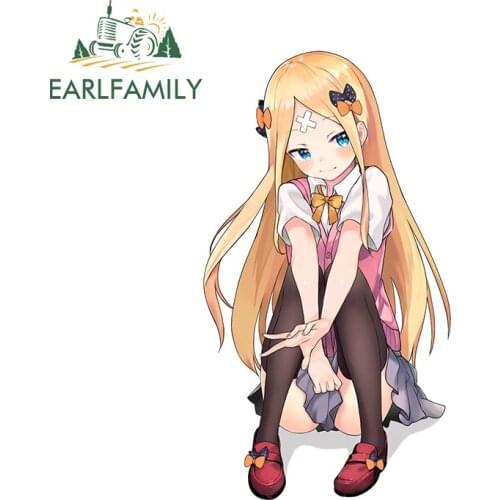 EARLFAMILY 13cm x 7.2cm for Fate Grand Order Vinyl Car Stickers Anime Waterproof Personality Decal Snowboard Window Decoration