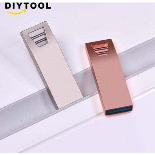 1TB/2TB Custom lettering u disk Car high-speed flash memory Metal business creative