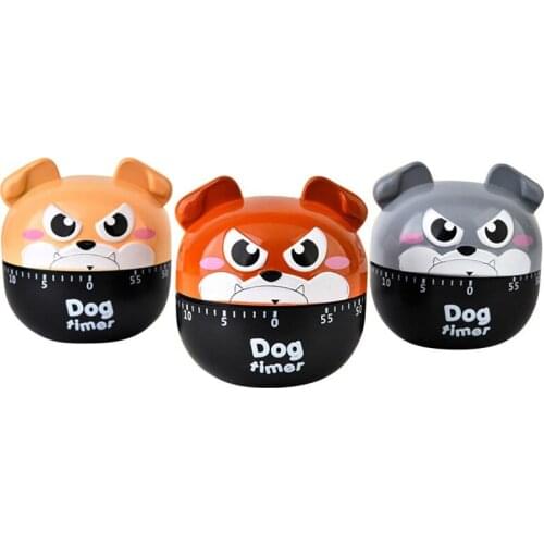 Interesting Dog Timer Kitchen Timer Cute Cooking Gadget Tool Fun Adorable Attractive Cooking Reminder FBE2
