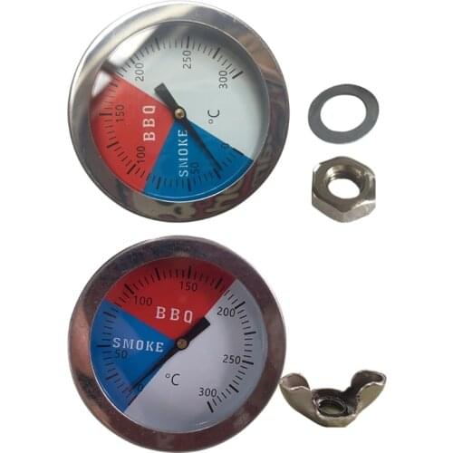 Kitchen Big Dial Oven Thermometer Cooking Temperature Gauge for BBQ Oven Grill Food Meat Baking Meter High Quality and Brand New