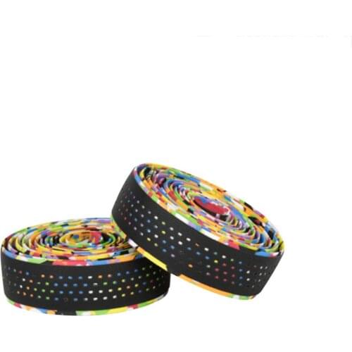 Bike Bicycle Handlebar Tape Road Cycling Handle Belt EVA+Silicone+Sponge Non-slip Belt Bike Accessories Wrap Tapes