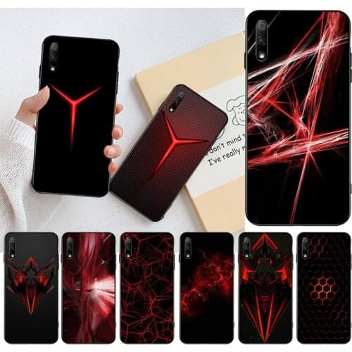 Abstract Red Vitesse Gaming Soft Silicone Black Phone Case for Huawei Honor 30 20 10 9 8 8x 8c v30 Lite view pro