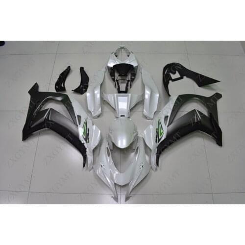Motorcycle Fairing ZX-10r 2016 - 2017 Pearl White Black Body Kits Ninja ZX 10r 2017 Fairing ZX-10r 17