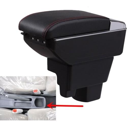 For Geely MK Armrest Box Central Store Content Box Cup Holder Ashtray Car-styling Products Interior Accessory Part 09-13