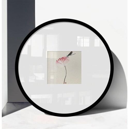 Diamond Painting Photo Frame Stand Modern Round Ornament Photo Frame Painting Display Quadros Decorativos Home Decor DE50XHK