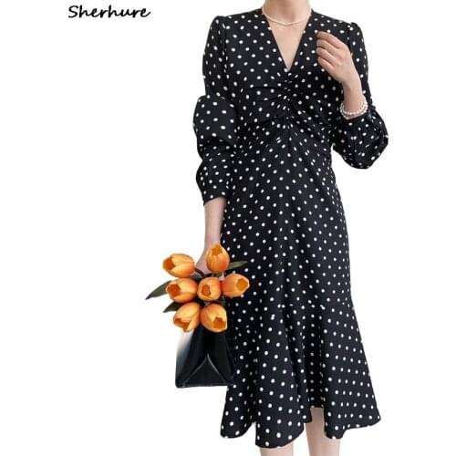 Sherhure Summer Polka Dot Dresses