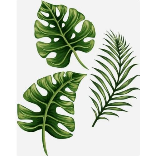 Banana leaf pattern Transparent Clear Silicone Stamp/Seal for DIY scrapbooking/photo album Decorative clear stamp sheetstampons
