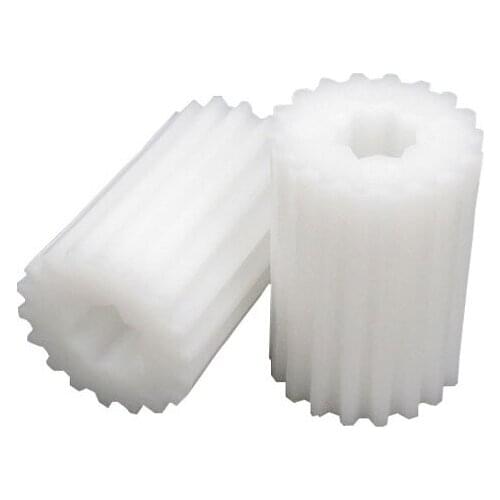 2 Pcs Gears Spare Parts for Electric Meat Grinder Plastic Mincer Wheel for Gamma (LEPSE 998.2243/9982243000)(00601236 etc.)