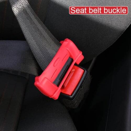 2x Car Silicon Seat Belts Padding Buckle Protector Cover For Chevrolet Cruze OPEL MOKKA ASTRA J Opel ASTRA J Insignia