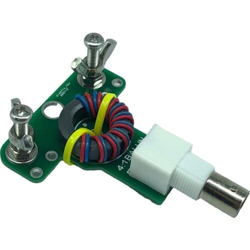 4:1 Miniature Current Balun Transformer Converter for Ham Radio Balance-unbalanced Conversion