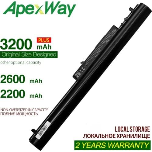 ApexWay14.4v 2200mah Battery For HP Pavilion14 15 350 G1 Series LA04 HSTNN-UB5M HSTNN-UB5N TPN-Q131 TPN-Q130 HSTNN-Y5BV TPN-Q129