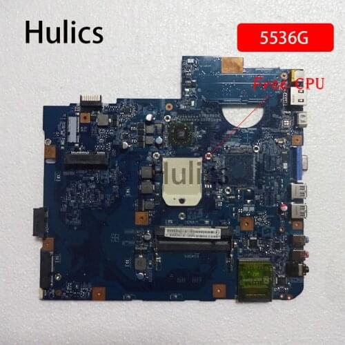 Hulics Original 48.4CH01.021 for acer 5536 5536G NOTEBOOK Laptop Motherboard JV50-PU 08252-2 JV50-PU MBP4201003 DDR2