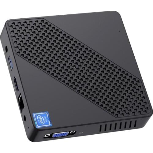 N40 Intel Celeron N4000 Office Windows 10 Mini PC 4GB DDR4 64GB ROM Gaming PC 2.4G 5G WiFi Bluetooth Mini Computer VGA USB 3.0