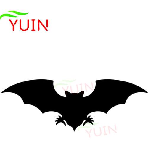 Bat Pattern Decals Fashion Body Decoration Personalized PVC Waterproof Sunscreen Car Stickers Black/white/red/laser/silver