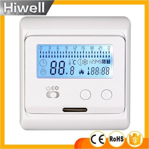 Non programmable thermostat simple thermostat LCD thermostat for floor heating CE ROHS 16A