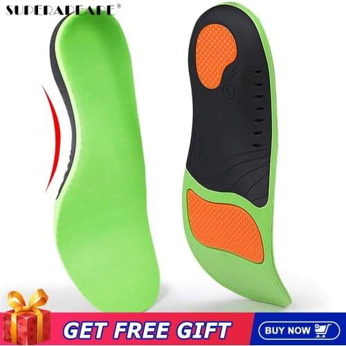 Orthopedic Shoes Sole Insoles For Shoes Arch Foot Pad X/O Type Leg Correction Flat Foot Arch Support Sports Shoes Inserts