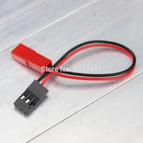 100 pieces lot JST Female to JR FUTABA Servo Male Connector Adapter RC