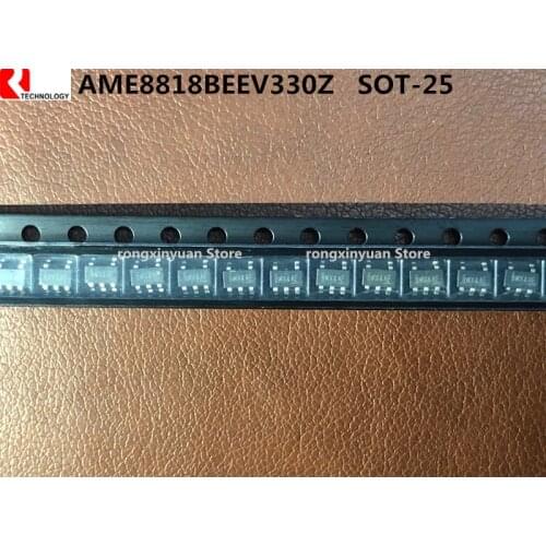 AME8818BEEV330Z AME8818BEEV330 3.3V BWXMXX SOT-25 Low Dropout 300mA CMOS Regulator 100% New original AME8818