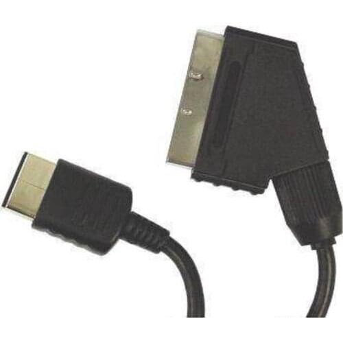 Ruitroliker 6FT Scart RGB AV Cable Audio Cable Video Connector for Dreamcast