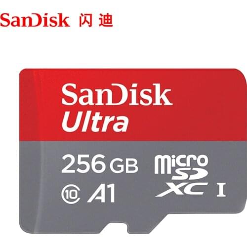 Sandisk Original memory card 256GB 100mb/s UHS-I TF Micro SD card Class10 Ultra SDHC SDXC flash memory card