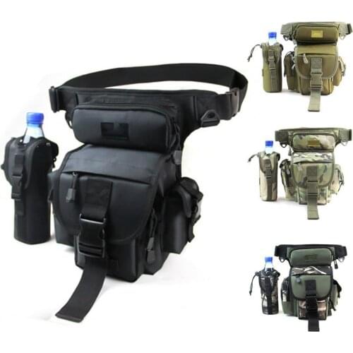 Outdoor Fishing Gear Waist Pack Leg Bag Tackle Tools Bottle Storage Fanny Pouch Fishing Gear Waist Pack Leg Bag Tackle Tools Bot