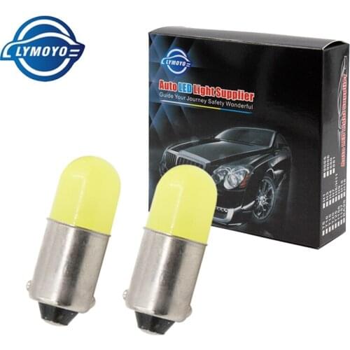 Wholsale 100pcs BA9S T4W COB Round 3D Led 1 SMD Car License Plate Light Turn Signal Bulb Parking Lights Door Lamp White dc12V