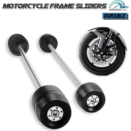 Rear Front Axle Fork Crash Slider For YAMAHA MT09 Tracer XSR 900 2014-2021 Motorbike Wheel Protector MT FZ 09