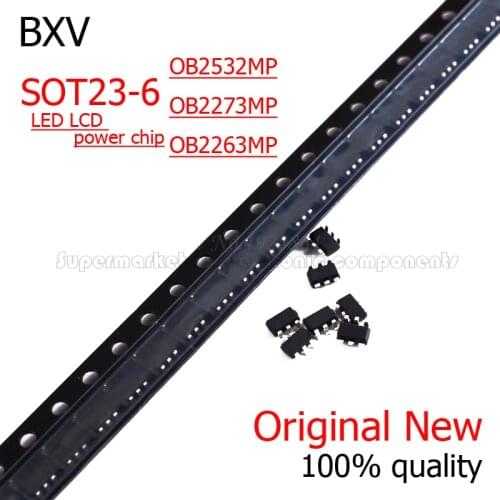 10PCS/LOT OB2532MP OB2273MP OB2263MP SOT23-6 OB2532 OB2273 OB2263 SOT23 LED LCD power chip