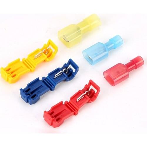 60pcs (30set) quick splice wire connectors and male spade connectors Cable Connectors Terminal Kit