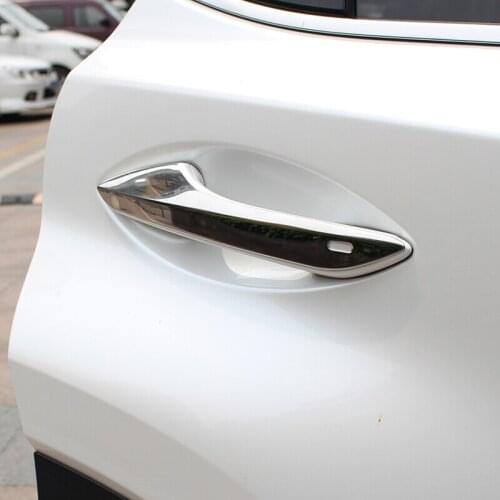 ABS Chrome For Lexus RX 2016 2017 Accessories Car door protector Handle Decoration Cover Trim Sticker Car Styling 4pcs
